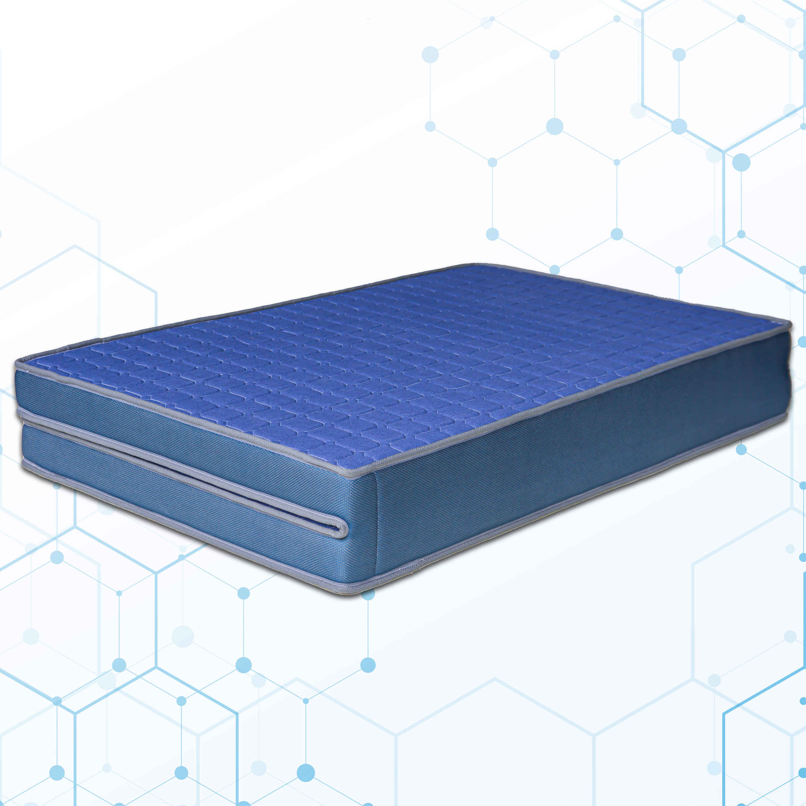 Nệm Foam Đa Tầng Cool Air Gấp 2 Á Châu