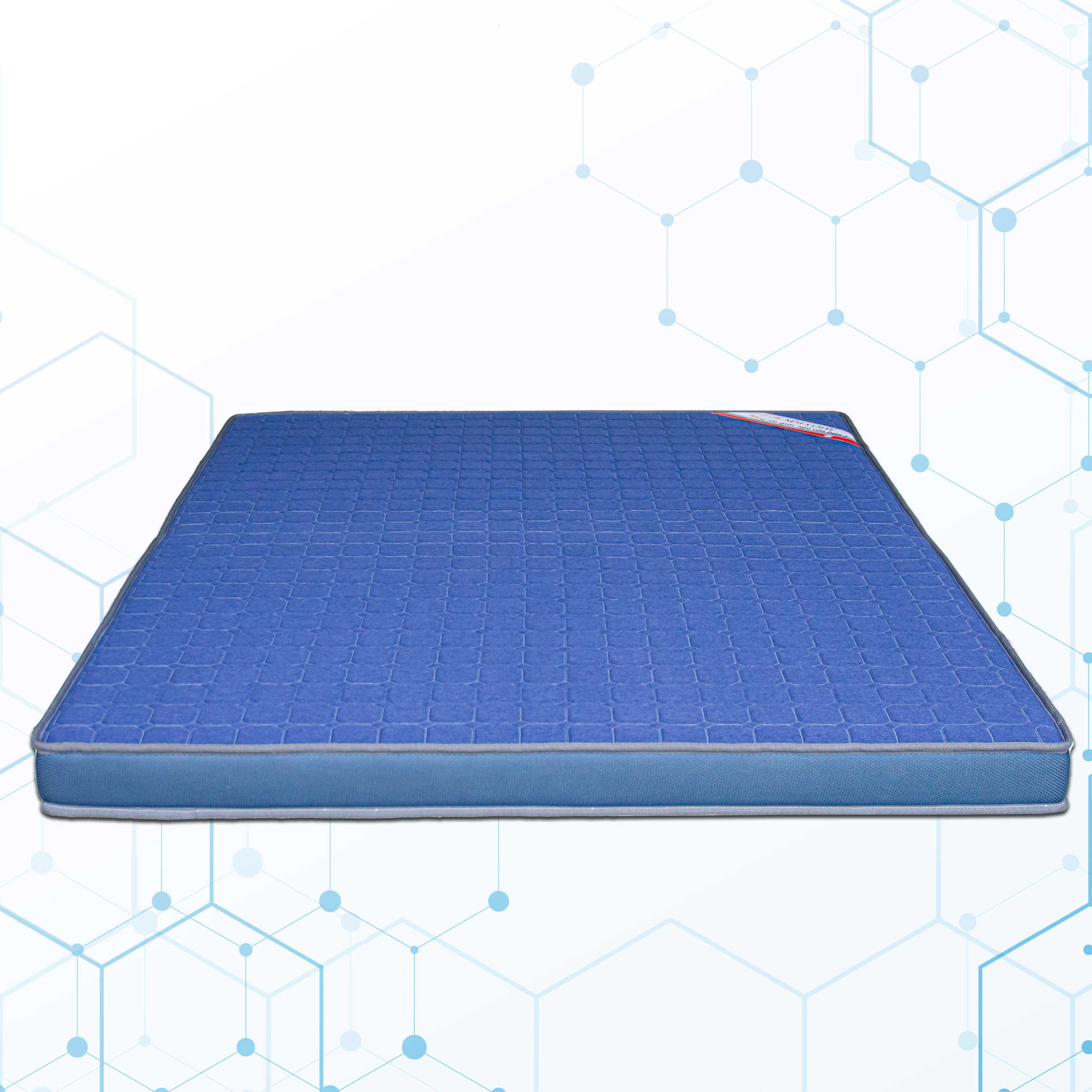 Nệm Foam Đa Tầng Cool Air Gấp 2 Á Châu